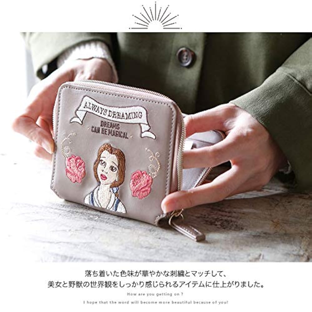 ディズニー　美女と野獣　財布 Samantha Thavasa Petit Choice サマンサタバサプチチョイス