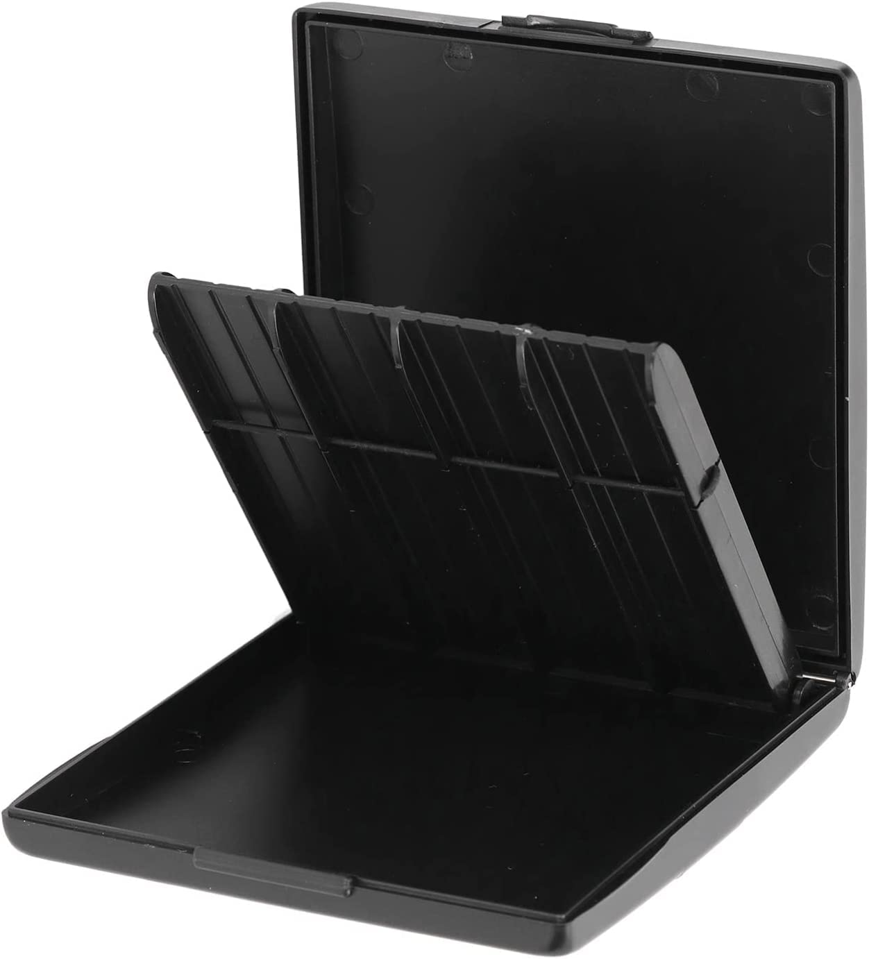 TUOREN Reed Case Saxophone Reed Case Clarinet Reeds Holder Box for Hold 8pcs Reeds 95mm x 90mm x 15mm