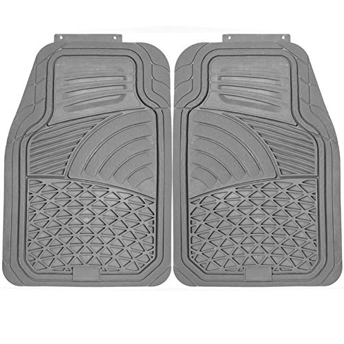 Johns FMT-24 (4pc Set) Gray All-Weather Rubber Floor Mats