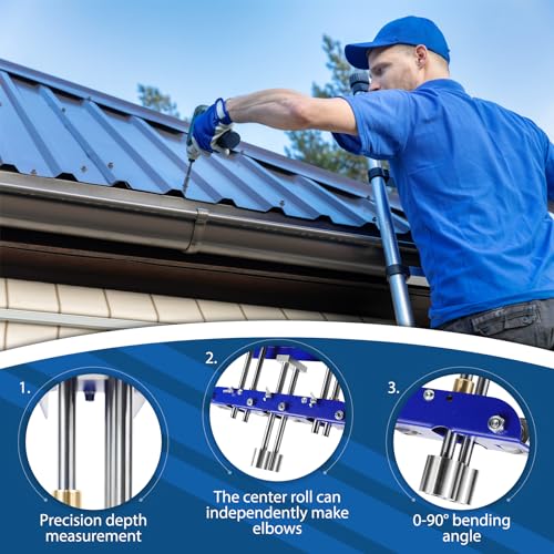 Three-Station Edge Roller ，sheet metal edge roller for Metal Roofing Materials at 0-90 ° Bending Angle Fit for 29 to 22-Gauge Steel,Making 5/8" to 4" (16 to 102 mm) Bends.