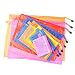1 X Bluecell Set of 8 Office Document Cash Coin Stationery Storage Organizer Packing Bags, Assorted Specifications