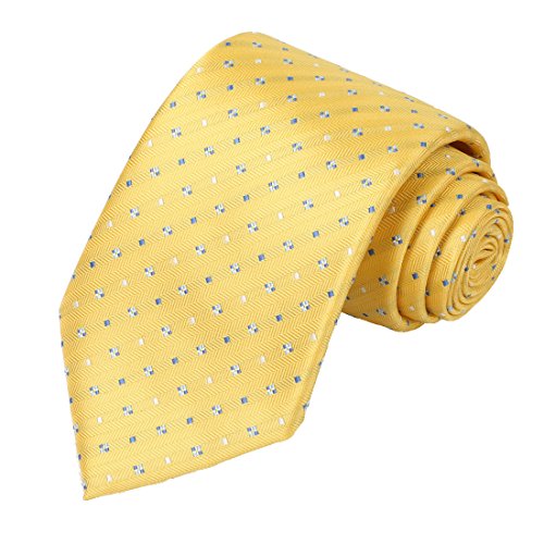 Image of KissTies Mens Necktie Polka Dot Ties For Men Classic Dressing Tie + Gift Box