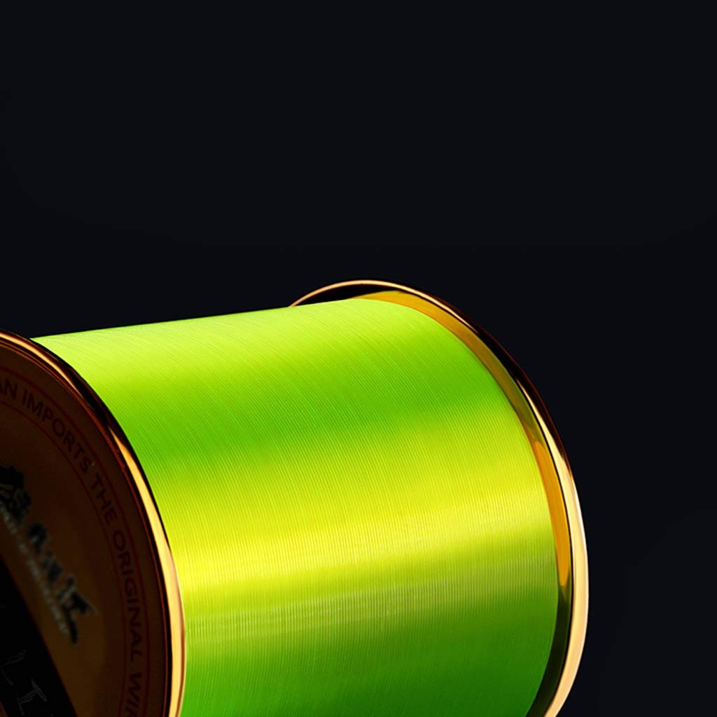 Lenza 500 Yards Linea avanzata Coating Tech Zero Stretch alta sensibilità da pesca, più piccolo del diametro di nylon Superiore Linea di pesca materiale 3 Pezzi Filo da ​pesca ( Size : 4# )