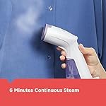 BLACK+DECKER Compact Handheld Steamer, HGS012P, 25-Second Heat Up, 1000 Watts, Removes Wrinkles from Fabrics, Clothing and Upholstery - Image 5