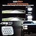 H6054 LED Headlights,LEDMIRCY 5x7 LED Headlight Rectangular Automotive Headlight Assemblies 2PCS Hi/Low Sealed Beam Headlights 7x6 Replacement Headlamp for Truck Chevy Cherokee Tacoma Ford Van Sedans