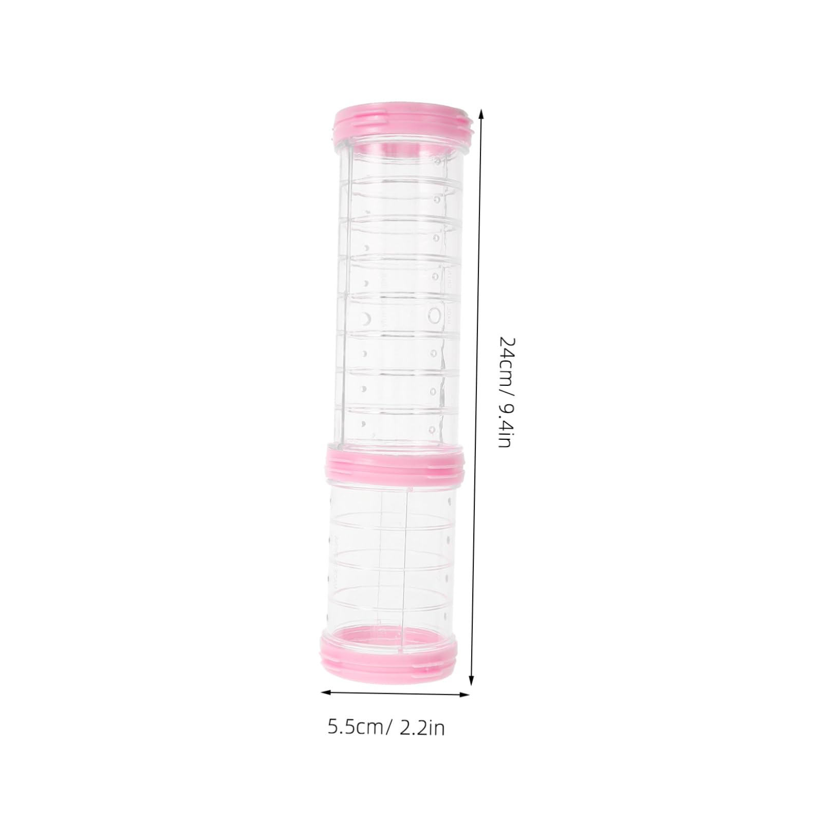 TOYANDONA Hamster Tunnel Toy DIY Cage Tunnel Connector Rat Cage Outer Tube Safe Fun for Hamsters