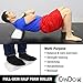 Cando-30-2341 Full-Skin PE Foam Roller For Muscle Restoration, Massage Therapy, Sport Recovery, And Physical Therapy. White, 6