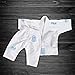 FUJI – Jiu-Jitsu Baby Gi, BJJ Uniform for Babies, Blue and White Baby Gi, 0-3 Months