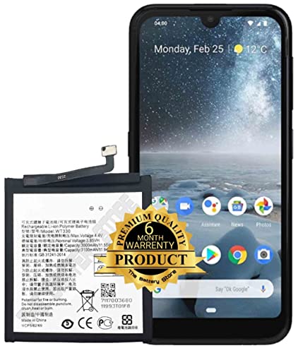 Image of THE BATTERY STORE Orignal WT330 (3100mAh) Battery for Nokia 4.2 TA-1184 TA-1133 TA-1149 TA-1150 TA-1157 TA-1152 with 6 Months Warranty