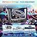 5G WiFi 8 Core Car Stereo for Lexus IS250 IS300 IS350 2009-2012 with Carplay & Android Auto - 4+64G Android 15 Touchscreen Radio with DSP/GPS Navigation/Cooling Fan/AHD Rear View Camera