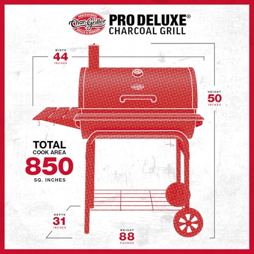 Char-Griller E2827 Pro Deluxe Charcoal Grill thumb #6