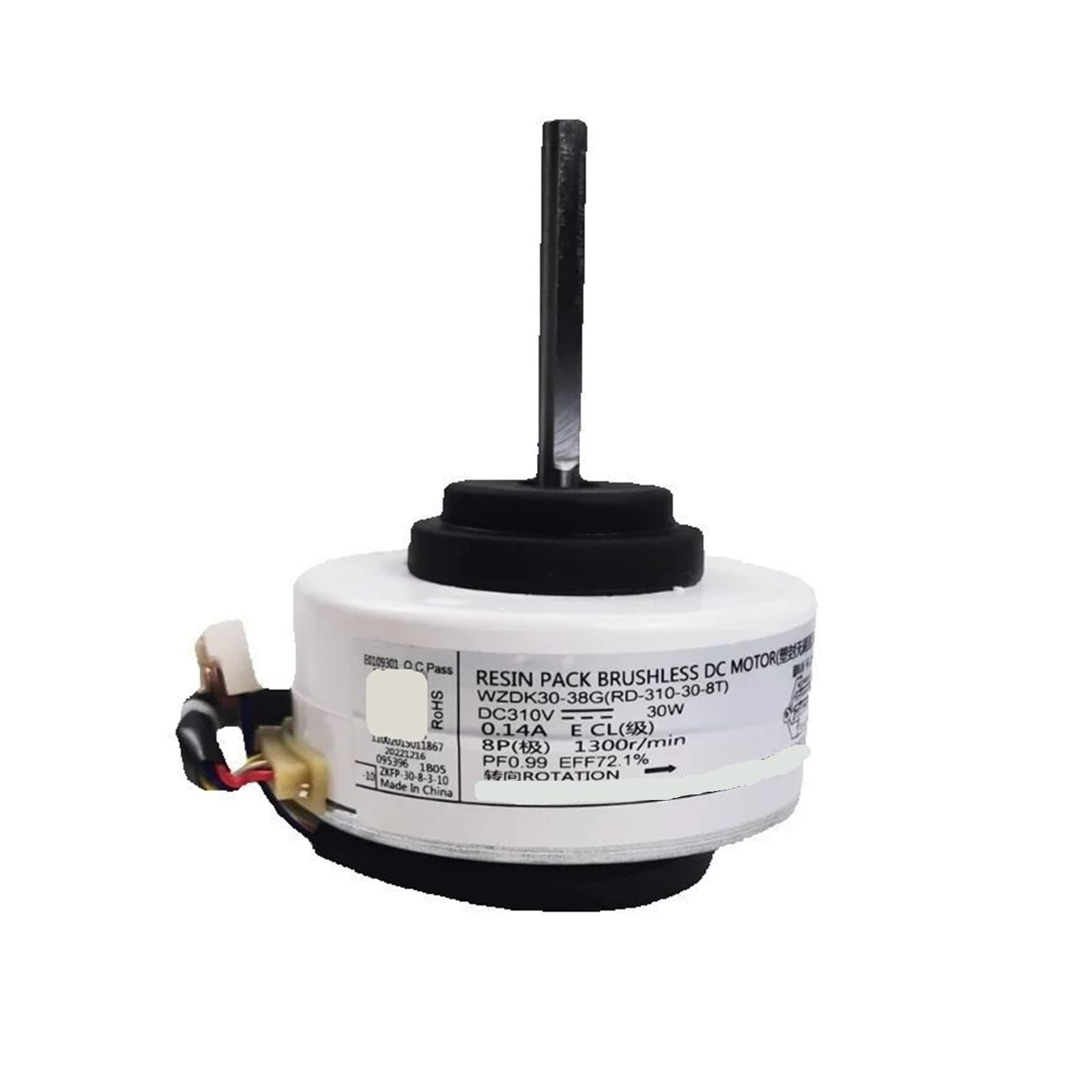 Klimaanlage Inverter-Lüfter Motor WZDK30-38G WZDK30-38G-1 Bürstenloser Gleichstrommotor