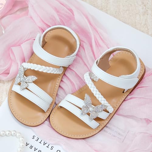 Image of GINFIVE Toddler Girls Sandals Girls Toddler Sandals Little Girls Kids Shoes