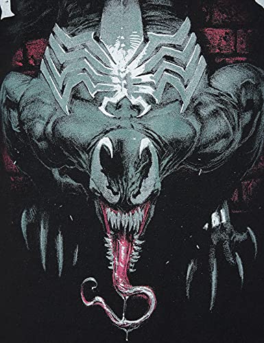Marvel Venom Sneak T-Shirt, Nero, L Uomo