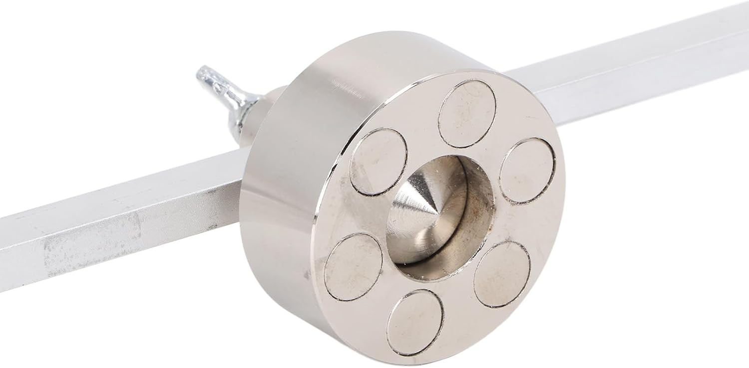 Plasma Cutter Torch Circle Roller, Aluminum Alloy Torch Roller with Scale Ruler, Cutting Roller Wheel for P80 Plasma Cutting Torch