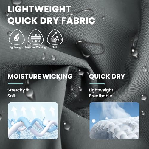 Big and Tall Mens Athletic Shorts Active Running Shorts with Pockets 3XL-6XL3