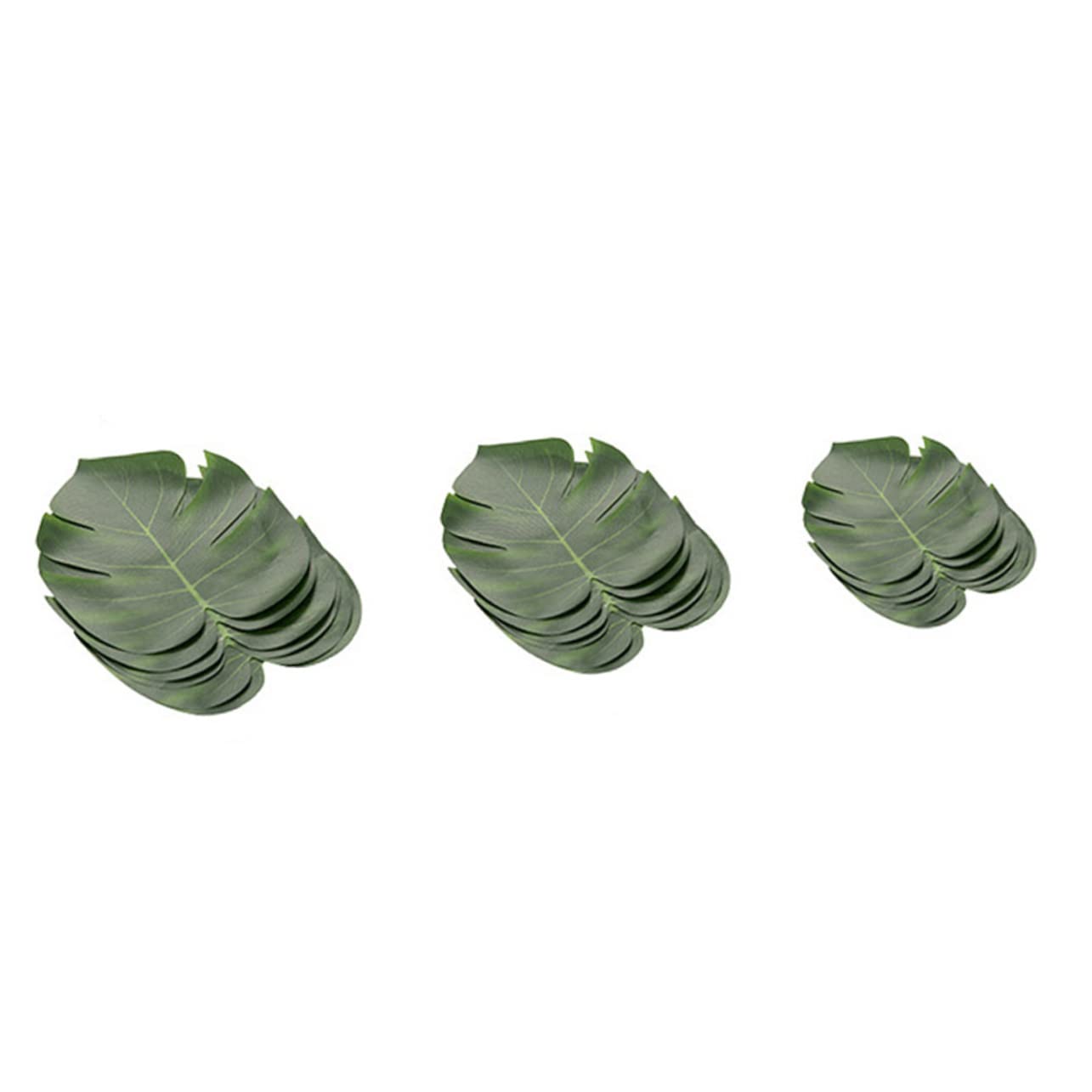 Amosfun 108pezzi Foglie Artificiale Monstera Da Decorazioni Per Casa e Ufficio Atmosfera Tropicale Per Composizioni Floreali e Decorazioni Murali