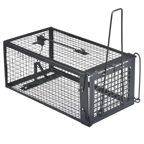 Gingbau Live Chipmunk Rat Trap Humane Vole Mouse Cage Trap