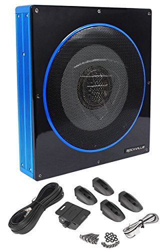 10" 800w Slim Low Profile Powered Car Subwoofer Sub for 1987-2006 Jeep Wrangler