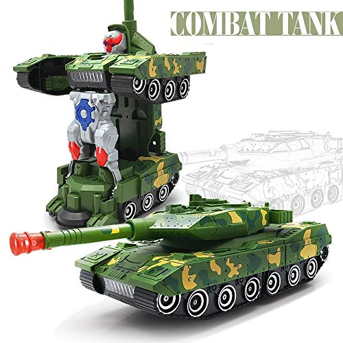tanque tank de guerra transformers a pilhas com luz sons e movimento