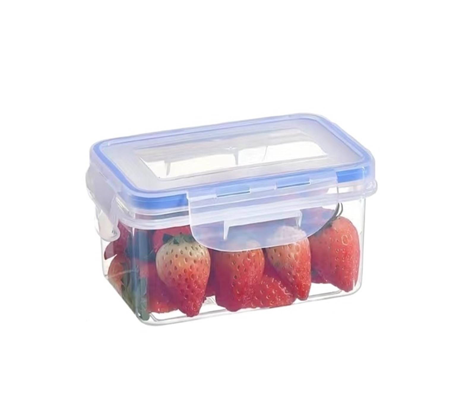 OIJSAZBCPLE Sealed Rectangular Refrigerator Storage Box With Lid Plastic