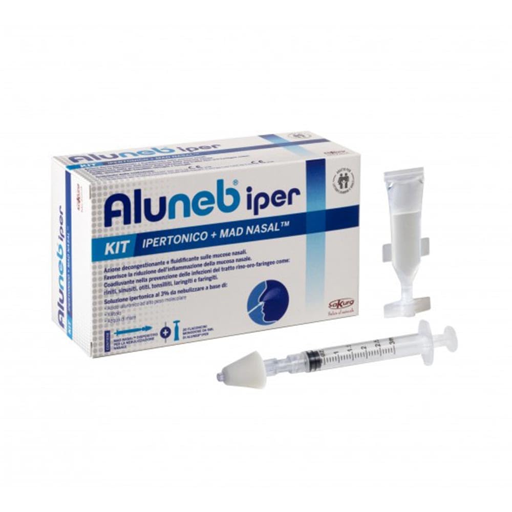 ALUNEB IPER KIT 20FL+MAD NASAL