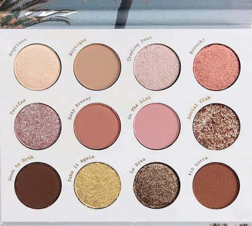 Colourpop Off Melrose Eyeshadow Palette Neutral Matte Metallic Glitter #TOP17