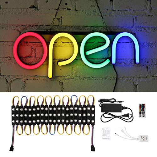 Wichemi BI00497WCM6 Led Light Modules For Business Window Light Storefront Lights Led Module For Signs 20Ft 40Pcs 5050 Smd Rgb Super Bright Waterproof Business Decorative Strip Lights thumb #7