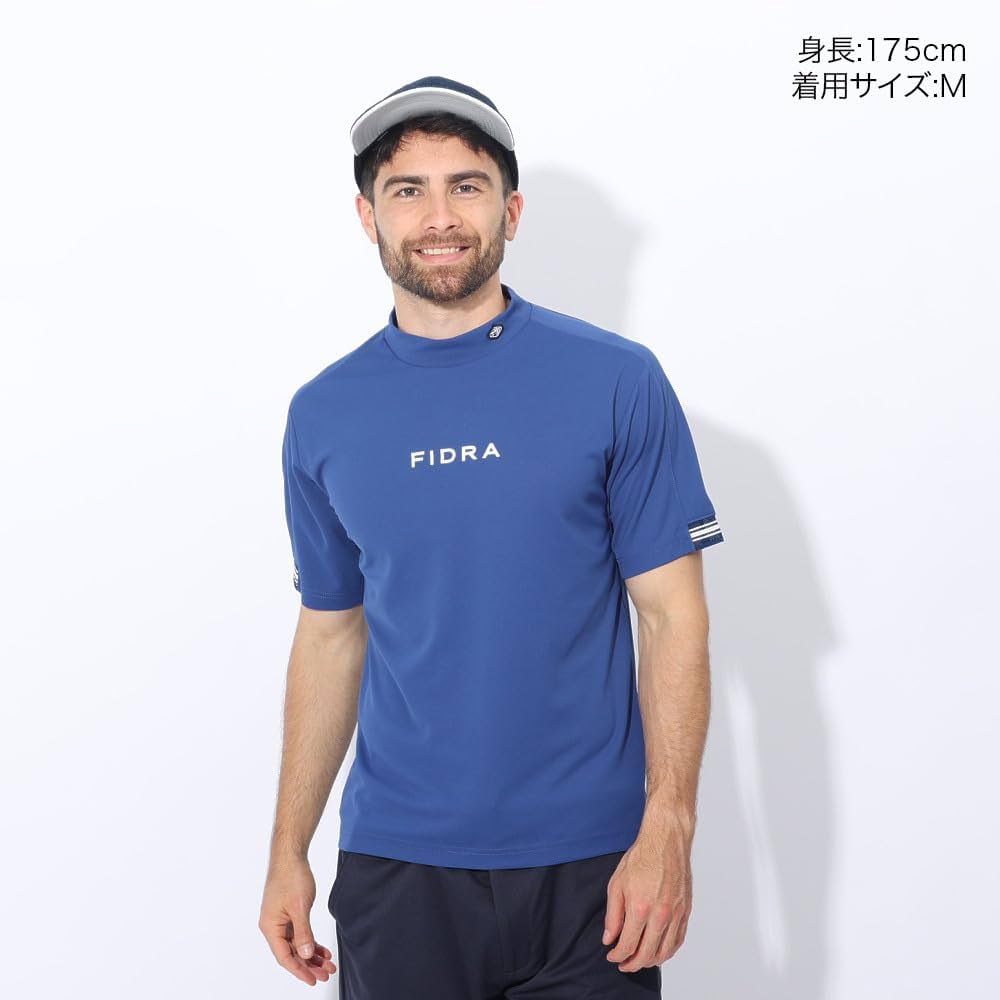 Amazon.co.jp: [フィドラ] FIDRA ゴルフ 半袖 モックネック