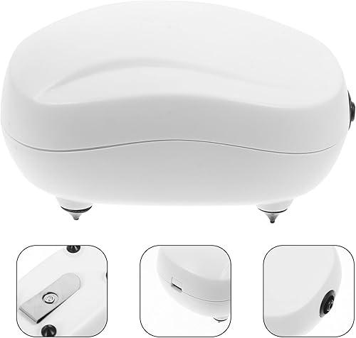Miniatura 3 de Bomba de aire para tanque de peces USB, bomba de oxígeno silenciosa portátil para acuarios de plástico para acuarios de agua dulce e hidropónico