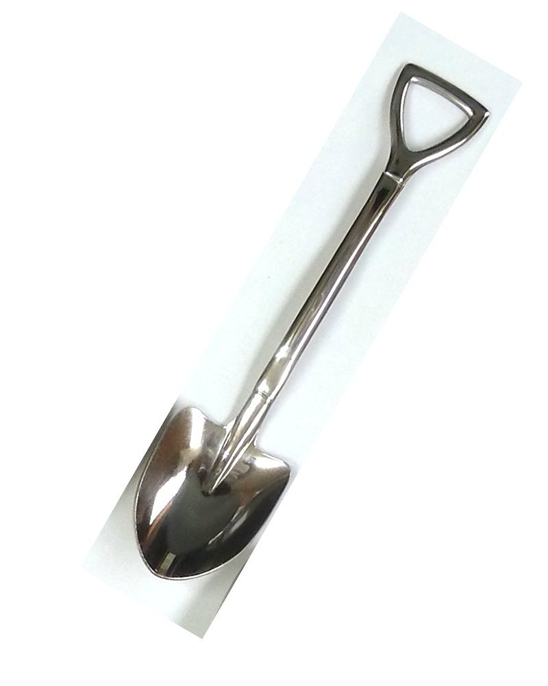 eve-mode The country story Large Stainless Steel Shovel Spoon Mirror Finish