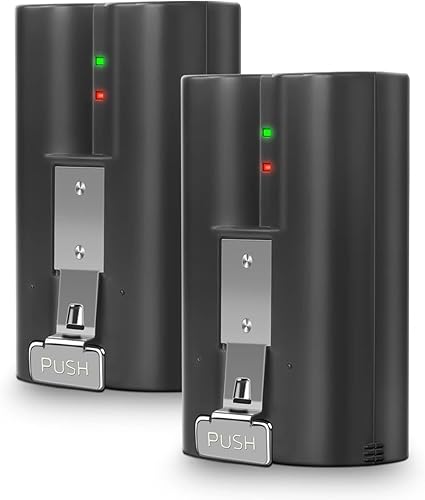 Repuesto para batería de anillo de 2 unidades, compatible con cámara Ring Doorbell (2/3/4/3+/3 Plus), Stick Up Cam (2ª/3ª generación), Spotlight disponible en Yaxa Guatemala