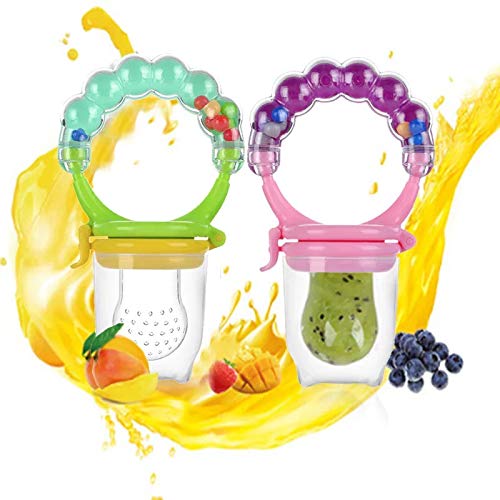 ITSYYBOO Fruit Feeder with Rattle & Spoon with Bottle Assorted Shipping - Image 4 thumbnail