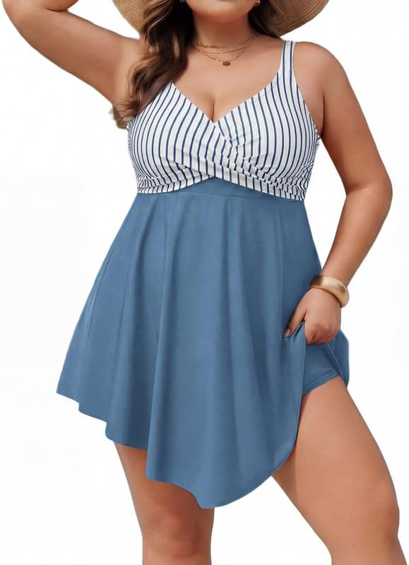 Blue and White Stripes