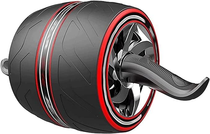 Rueda muscular abdominal, rodillos abdominales con rebote automático, equipo de ejercicio muscular abdominal en casa, para hombres y mujeres