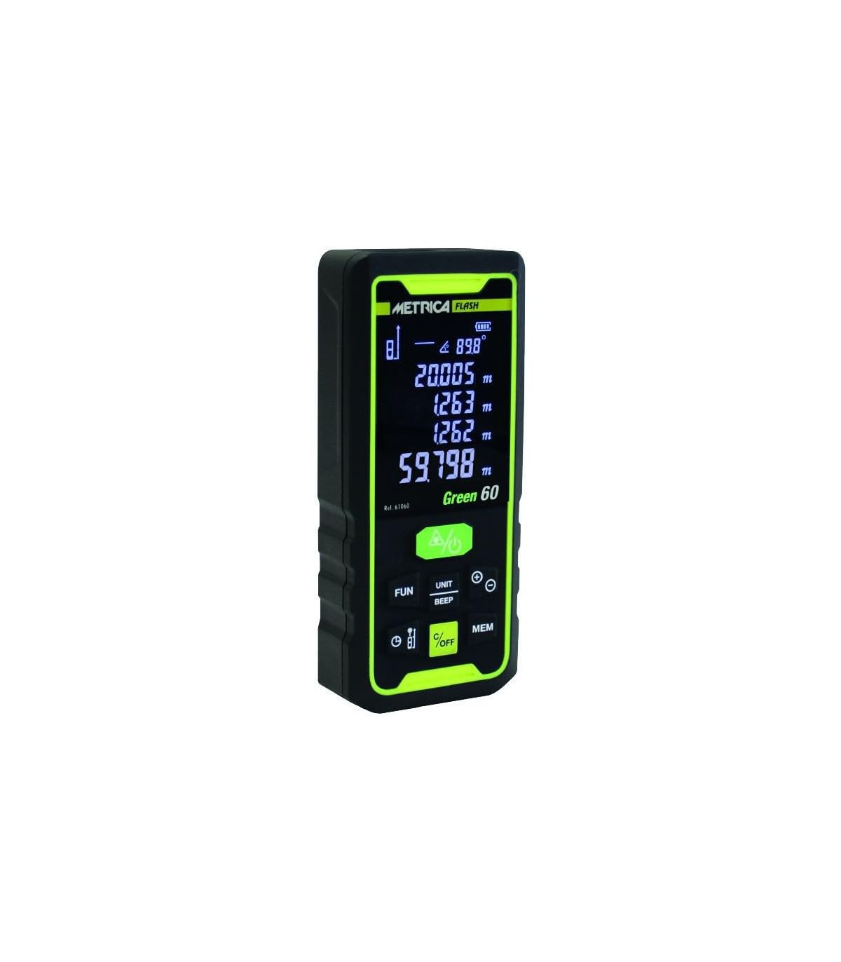 Télémètre Laser 60 m Flash Green 60 Metrica