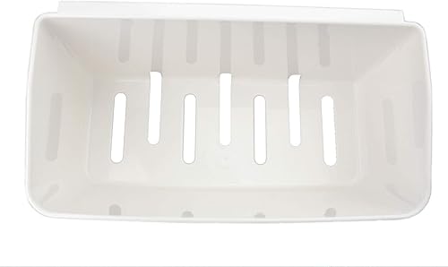 Miniatura 5 de Estante de baño, estante adhesivo para ducha, organizador de baño, sin taladro, cesta de ducha de plástico, estante de almacenamiento blanco para