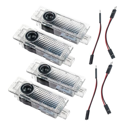 Maple Plentiful 4pcs Luces Led De Bienvenida, Led Coche Interior Proyector Led Puerta Coche, Para 1 2 3 4 5 6 7 X1 X2 X3 X4 X5 X6 Series