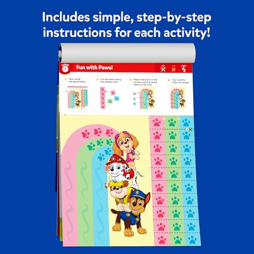 Image of Skillmatics Snip Snip PAW Patrol, Scissor Skills, Felt Craft, Gift for Kids | Cutting Activity Book for Preschool, Safety Scissors, Fine Motor Skills, Screen-Free, Learning Toy, Toddlers, Ages 3, 4, 5