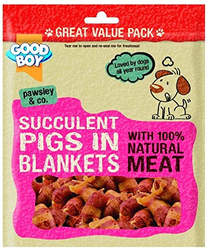 Image of GoodBoy *NEW* 320G VALUE PACK SUCCULENT PIGS IN BLANKETS NATURAL MEAT DOG TREATS