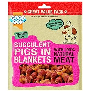GoodBoy *NEW* 320G VALUE PACK SUCCULENT PIGS IN BLANKETS NATURAL MEAT DOG TREATS
