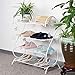 Étagère à chaussures 4 niveaux, rangement à chaussures, étagère à chaussures pour placards, organisateur de porte-chaussures en métal robuste, étagère à chaussures multifonctionnelle,Blanc,4 Tier