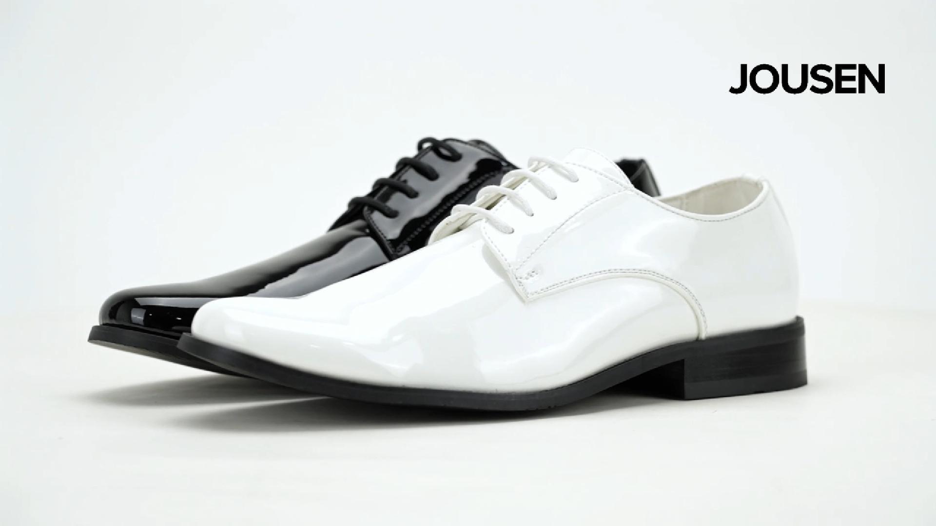 mens white patent leather dress shoes Jousen Tuxedo for Men Faux Oxford 51 Black 07 Cream KarenMillen Knitted Skater Color:Other Colors(Leaving a note) sweetheat Comfortable and sharp
