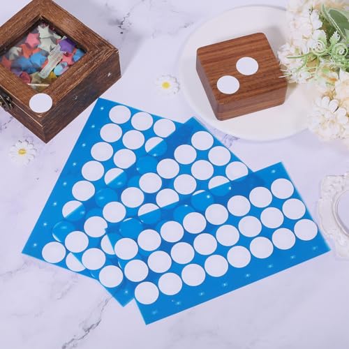 Image of CHGCRAFT 144Pcs Synthetic Filter Paper Stickers 20mm 0.22 m Filter Patch Sticker Disc Adhesive Filter Patch Sticker Wide Mouth Filter Paper for Mushroom Cultivation Jar Lids Mason Jars