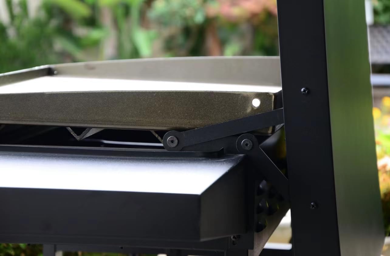 Blackstone 36 inch Griddle Lid - Push-Pull Griddle Cover, Hard Cover, Flat top Grill Cover, Griddle Accessories, Black (36 inch)