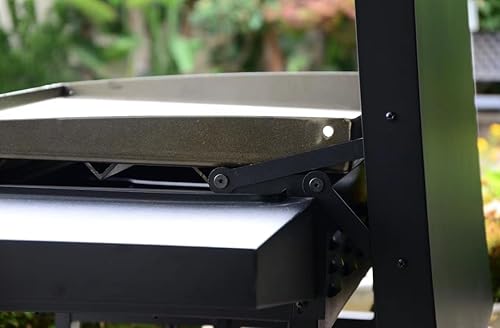 Miniatura 4 de Blackstone - Tapa de parrilla de 36 pulgadas, cubierta de plancha de empuje, cubierta dura, cubierta de parrilla superior plana, accesorios para