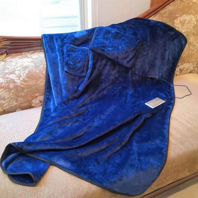 Kirkwood Kitchen Heated Blanket, Soft Fleece Portable USB