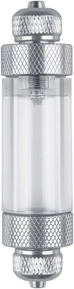 Dadabig CO2 Bubble Counter With Check Valve - Double Head Non-return Tool for Aquarium Planted Fish Tank