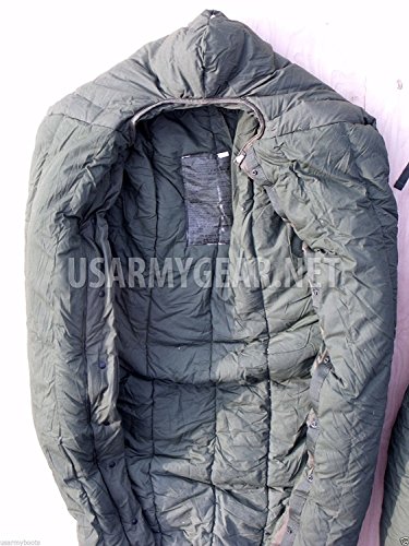 Bolsa de Dormir Militar US Army Extra Cálida para Climas Extremos Subzero ECW con Plumas y Forro de Algodón y Poliéster miniatura 2
