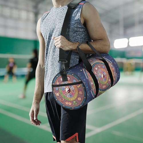 Sac de voyage boussole ancienne pour camping et week-end
